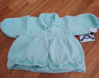 Crocheted Baby Sweater