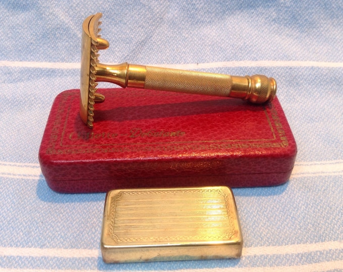 1920s Gillette Debutante DE Safety Razor. Women's Safety Razor. Retro ...