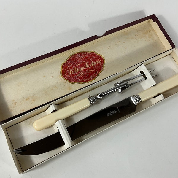 Meat Carving Set Etsy