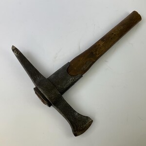 Antique Yorkshire Lead Mining Pick c1860-1880. Retro Geology-Fossiling-Prospecting-Metal Detecting Double Pick. Vintage Miners Tools & Gifts
