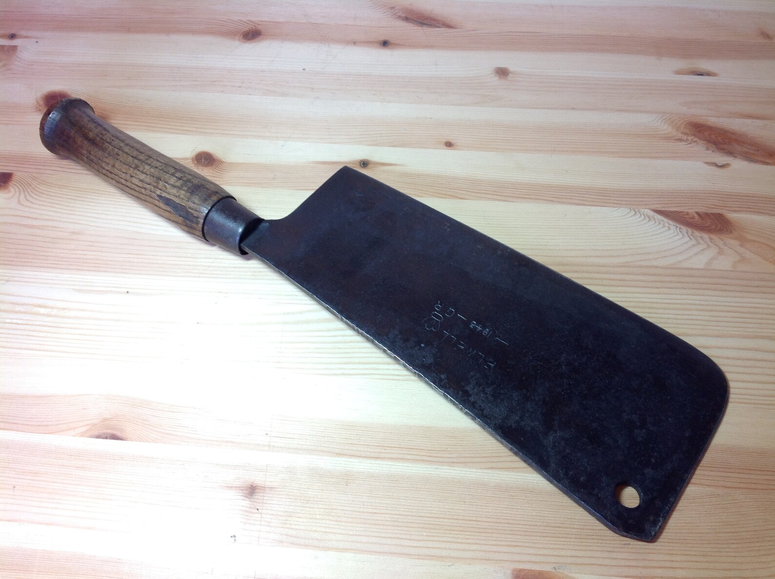 Antique Butchers Cleaver by Elwell & Co. VI Royal Etsy