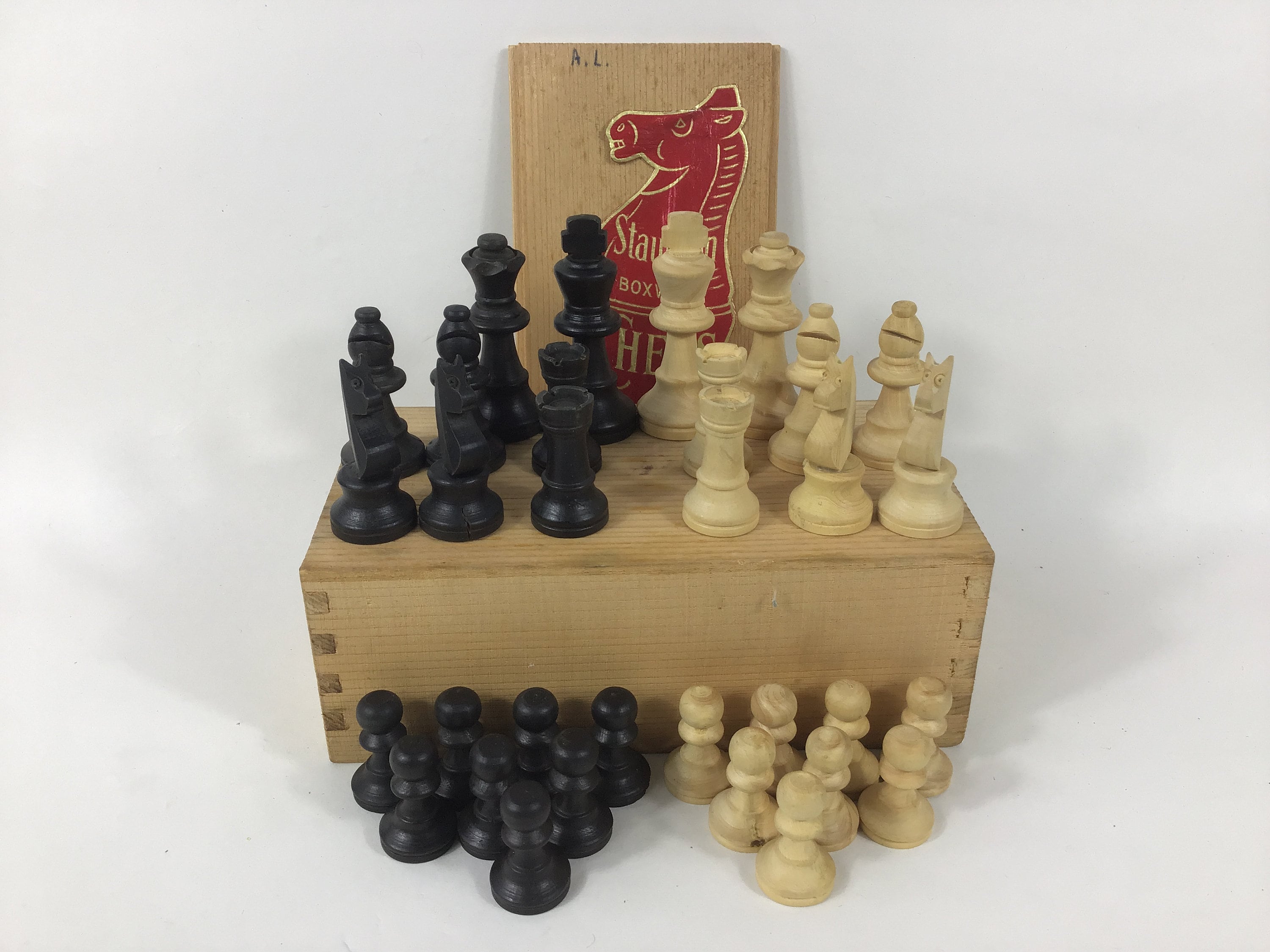 3 3/4 French Series Wood Chess Pieces - Acacia – Chess House