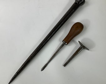 アクセサリー Vessel workshop courier Victorian Maritime Rope & Sail Servicing Tools C1880-1900