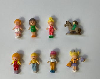 1 muñeca de repuesto original de Polly Pocket. Tú eliges. Figuras de repuesto raras de Polly Pocket de Bluebird. Juguetes retro coleccionables. Regalo de Polly Pocket.