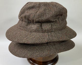 Genuine Wool Lock & Co Hatters Tweed Deerstalker Hat in Lovely