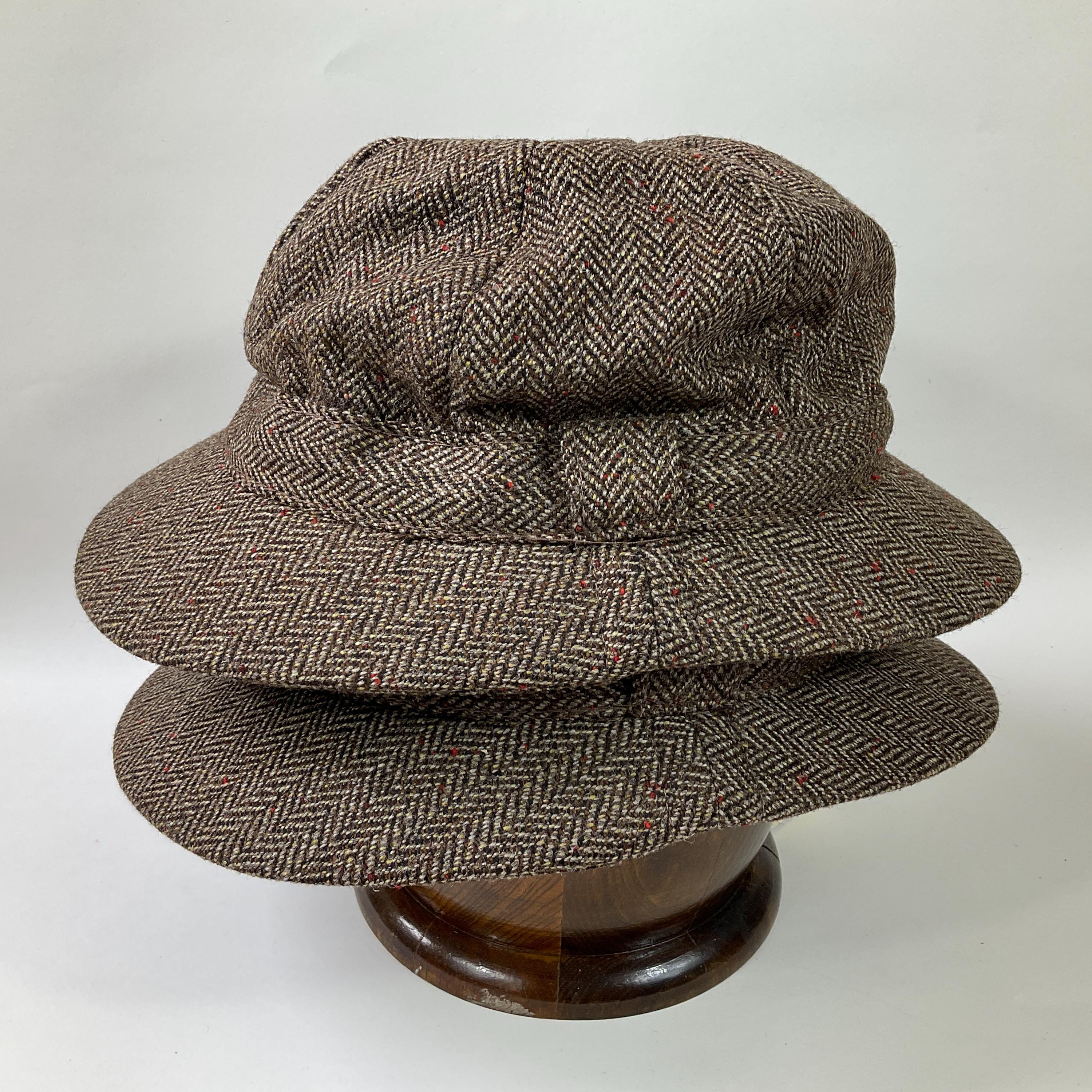 Casquette Détective Vintage En Tartan - Style Sherlock Holmes - Occasion Excellent état