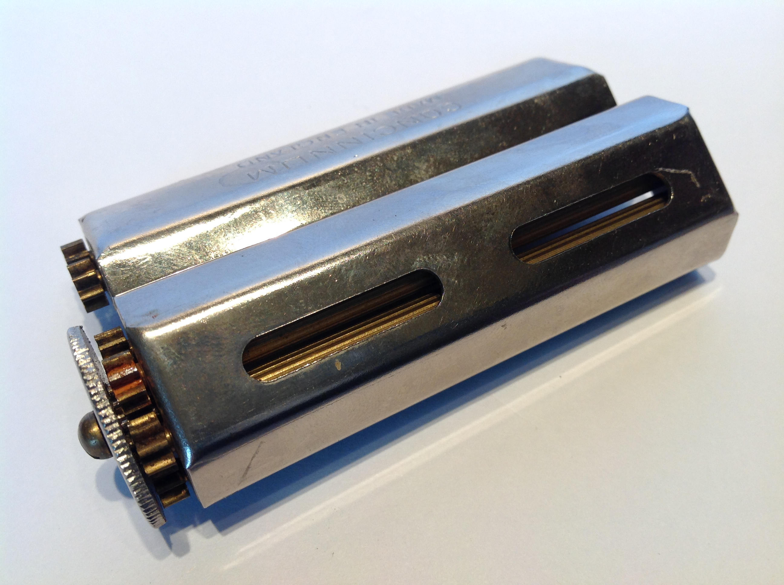evans concinnum cigarette rolling machine Vintage Concinnum Cigarette Hand Rolling Machine by Evans & Co. C1910-20. 