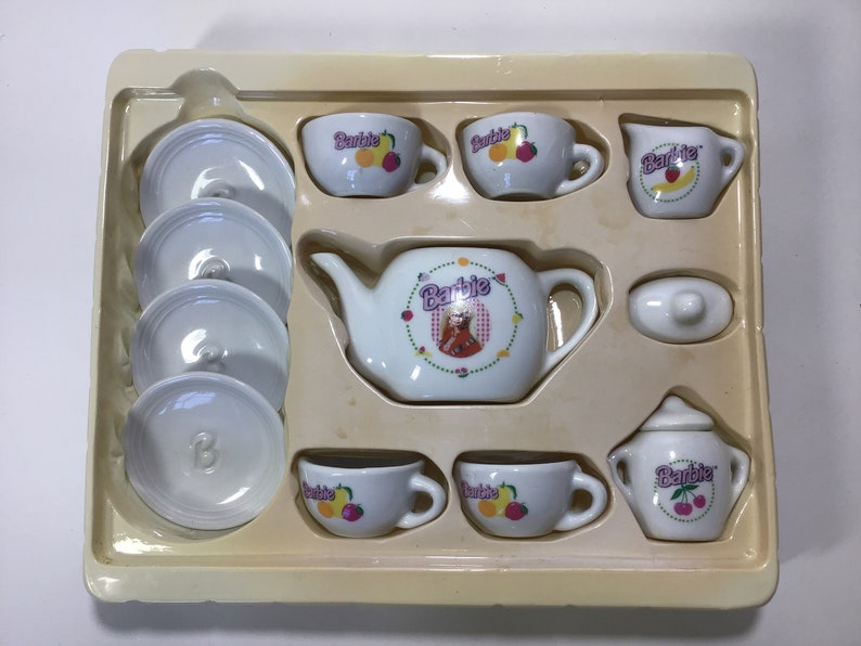 tea set barbie