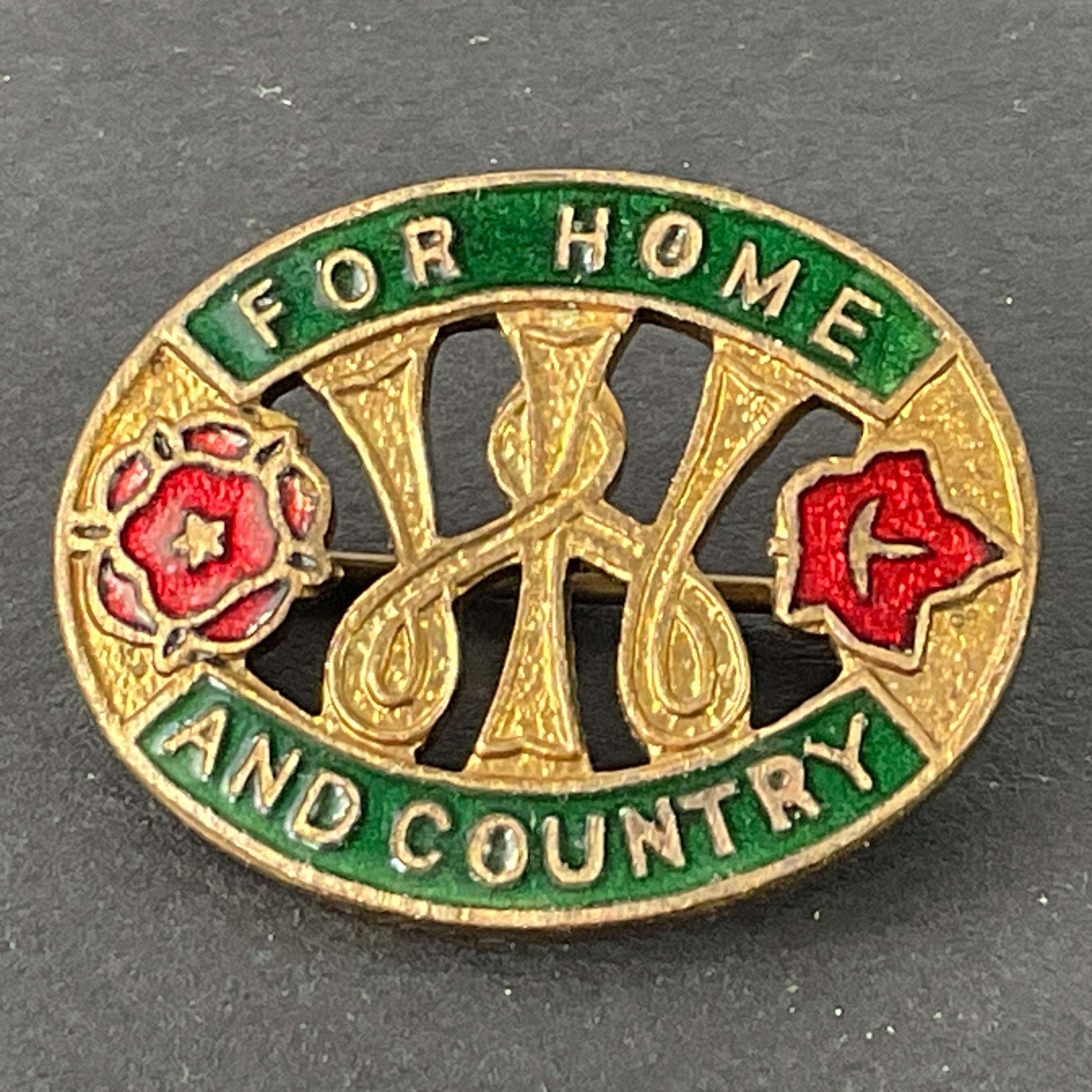 Arromanches Militaria - Broche patriotique américaine USAAF