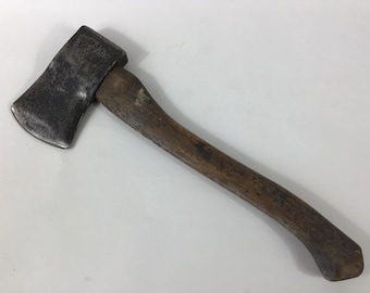 Brades Criterion 378 No.2 Hunters Belt Hatchet or Hand Axe c1920s. Retro Boy Scout-Woodsman-Bushcraft-Kindling Hatchet. Canadian Bit Axe.