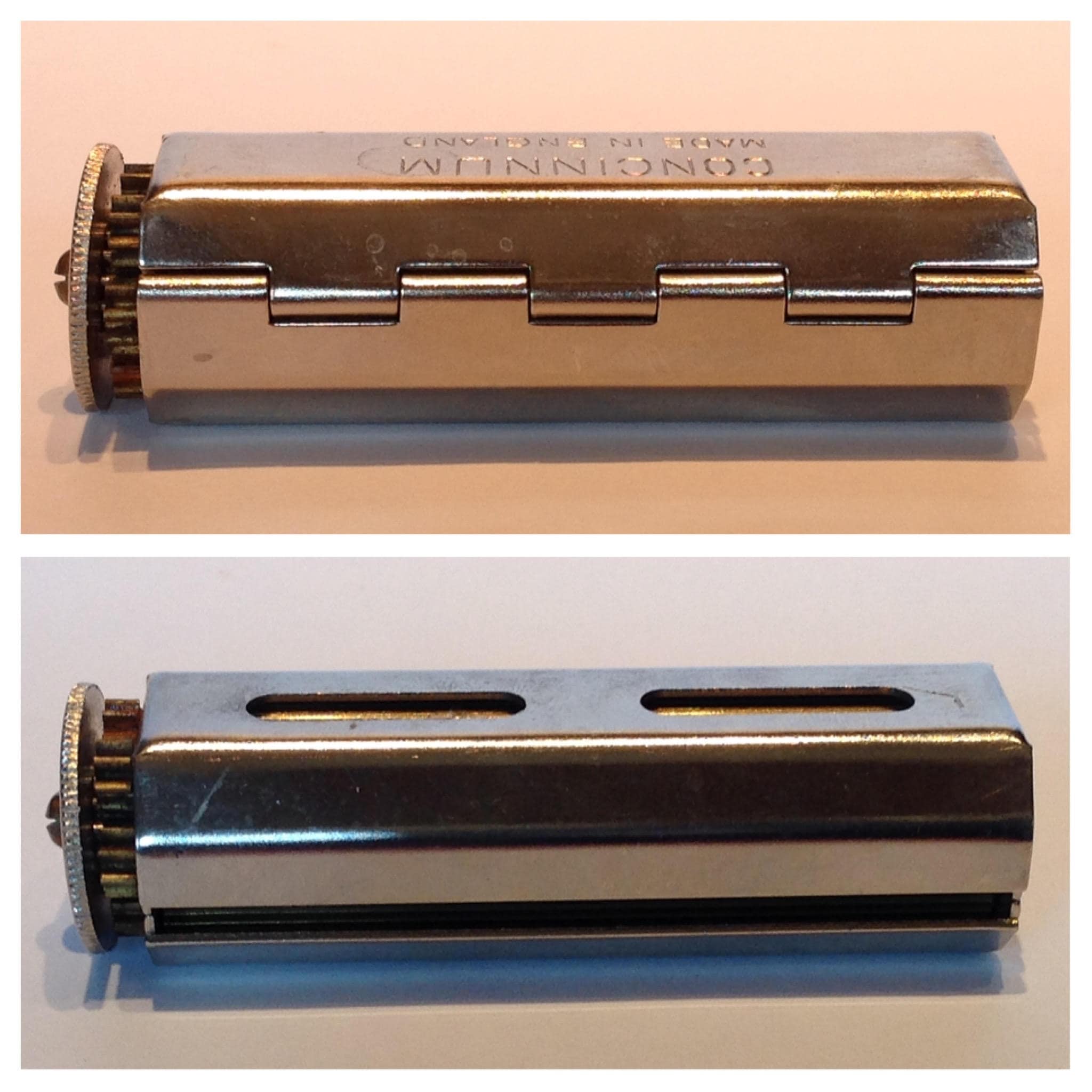 concinnum cigarette rolling machine for sale Vintage Concinnum Cigarette Hand Rolling Machine by Evans & Co. C1910-20. 