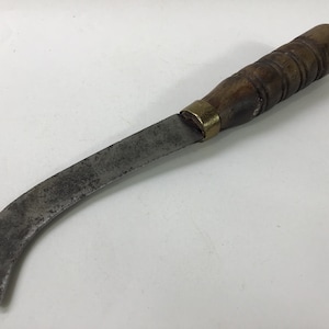 Rare Thomas Turner “Encore” Heavy Duty Utility Knife c1860-80. WW1 Trench Knife. Leather Worker/Saddlers Knife. General Purpose Work Knife.