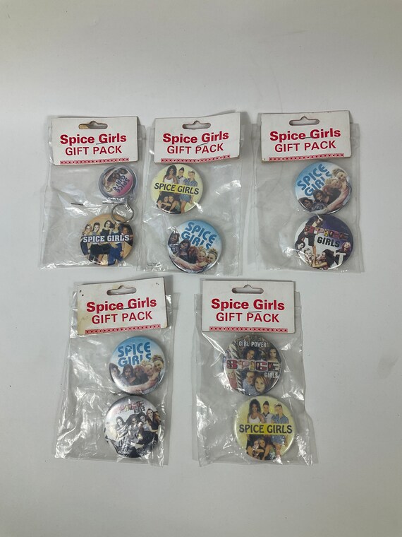 1 X 1990s Spice Girls Pin Badge Gift Pack. Retro Spice Girls  display picture 2