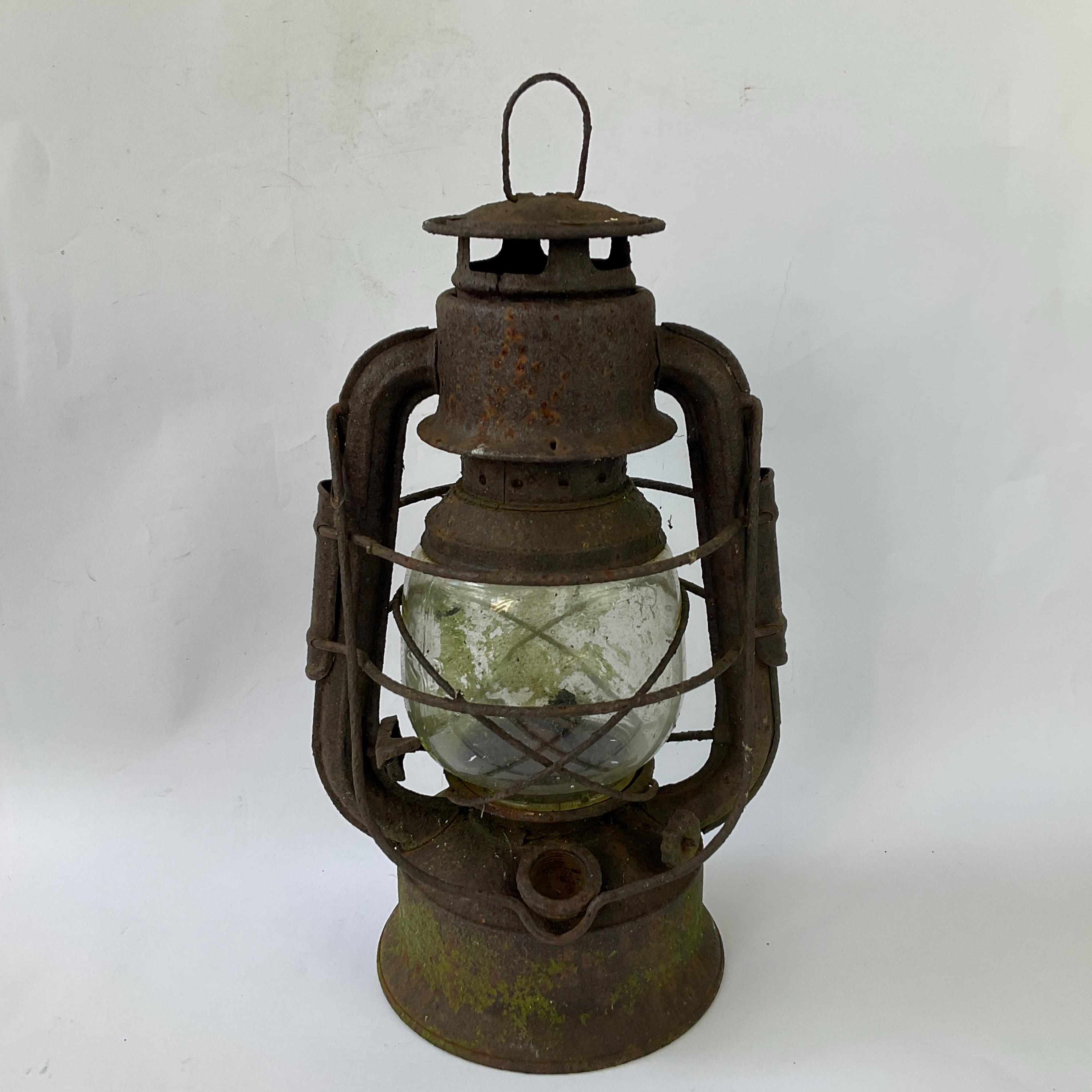 Old Paraffin Lamp - Etsy
