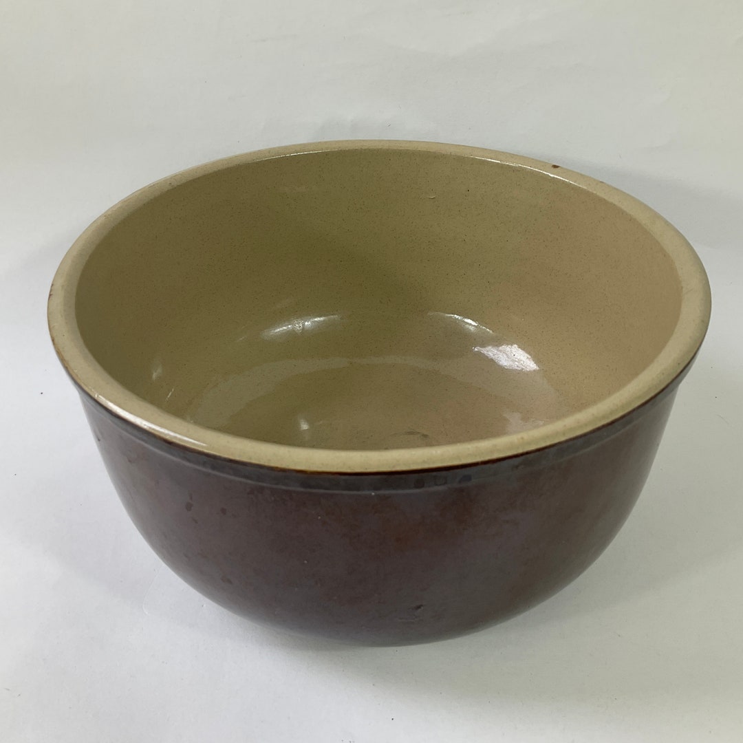 Huge Moira Pottery Farmhouse Stoneware Mixing Bowl C1960s. Tin Glazed ...