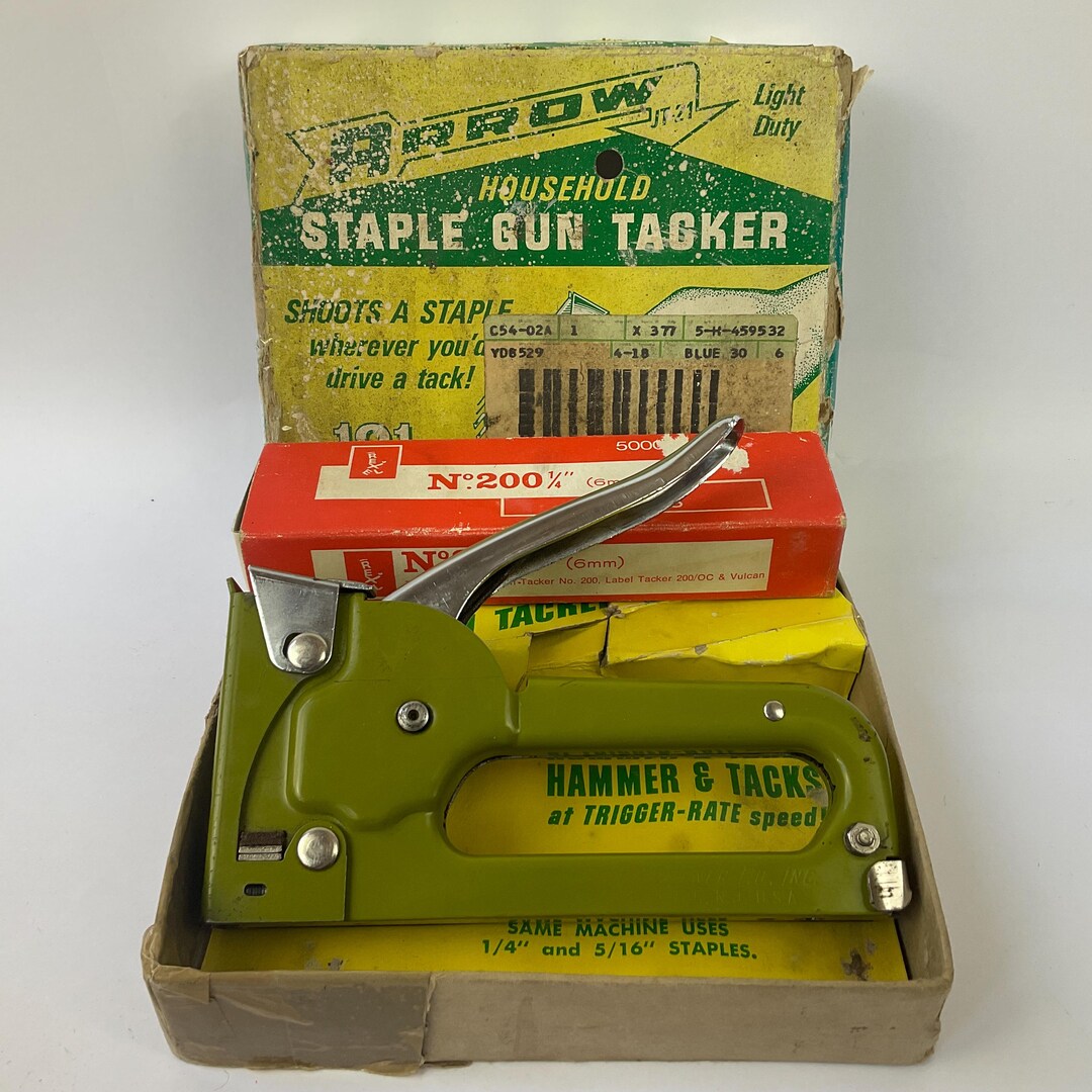 Tackeron Box Arrow JT21 Stapler-tacker C1960-70s. Heavy Duty Stapler. Office ...