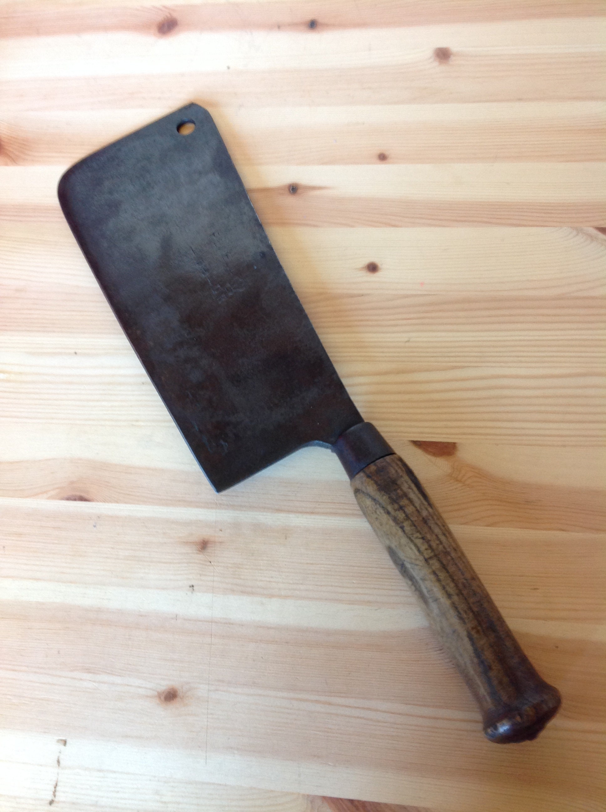 Antique Butchers Cleaver by Elwell & Co. VI Royal Etsy