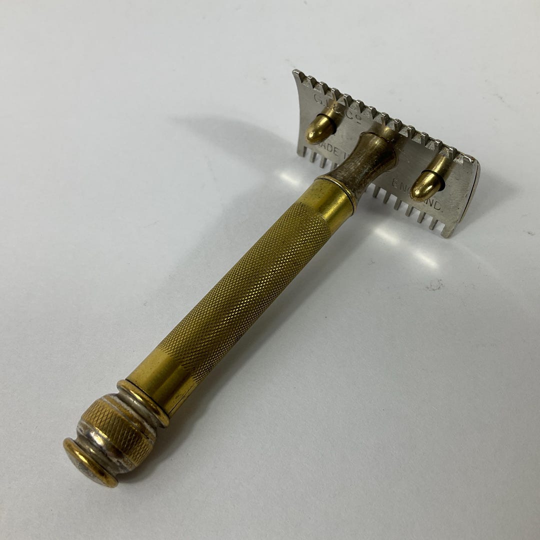 Very Rare George Ibberson of Sheffield Open Comb DE Safety Razor C1910 ...