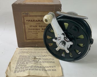 Vintage Pezon & Michel Luxor-luxe Spinning Fishing Reel - Etsy