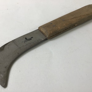 William Temporal Craftspersons strapazierfähiges Allzweckmesser um 1930. Ehemals Royal Ordnance Factory, Leeds. WW2 Periodenziviles Kriegs Arbeitsmesser.