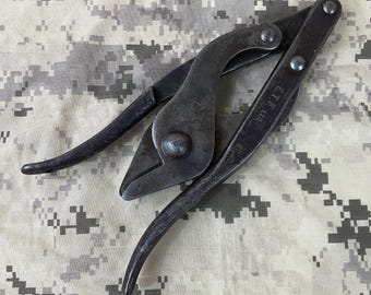 WW2 Military Issue Barbed Wire Cutters by E.T.F. Tools c1941. WW2 U.S-Canadian Army Tools And Equipment. WW2 Militaria-Costume-Reenactments.