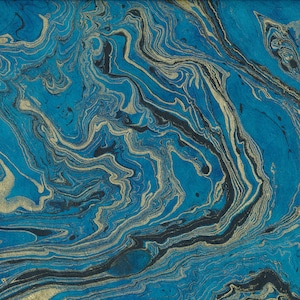 Lokta Paper from Nepal marbled 203