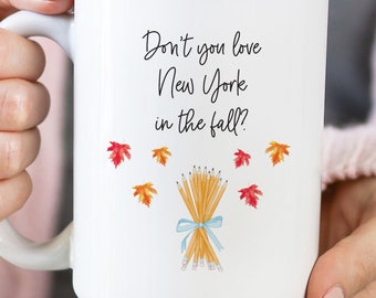 Don't You Love New York In The Fall? coffee mug // Joe Fox, pencil bouquet