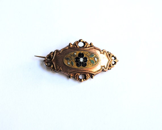 Antique French Brooch - image 4