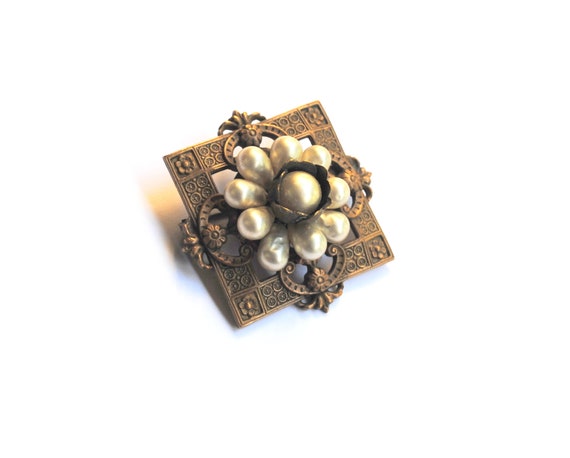 Louis Rousselet Antique French Brooch