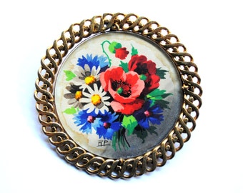 French Vintage Pin