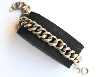 Pulseira de prata francesa antiga