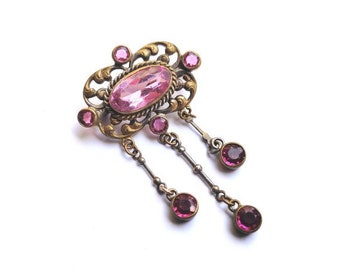 Antique Paste Brooch