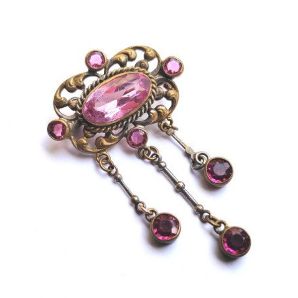 Antique Paste Brooch