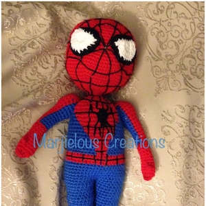 Super Hero Spider crochet pattern
