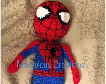 Super Hero Spider crochet pattern
