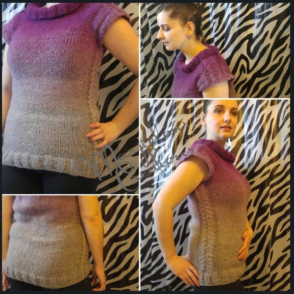 Sweetie Marjie Knitted Sweater Pattern