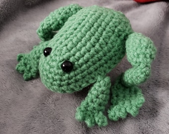 Cute Frog Amigurimi Crochet Pattern