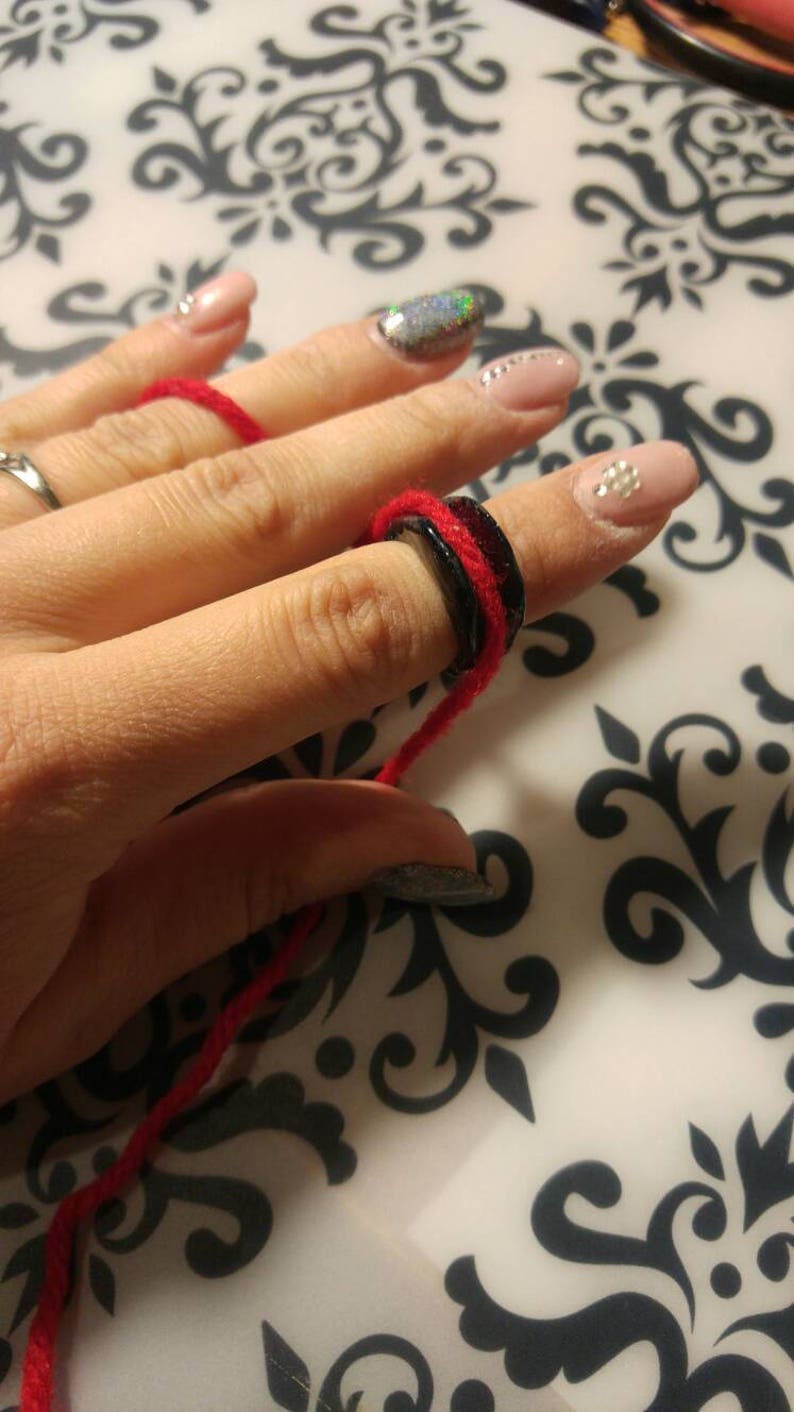 Yarn guide ring tension ring crochet ring knitting ring | Etsy