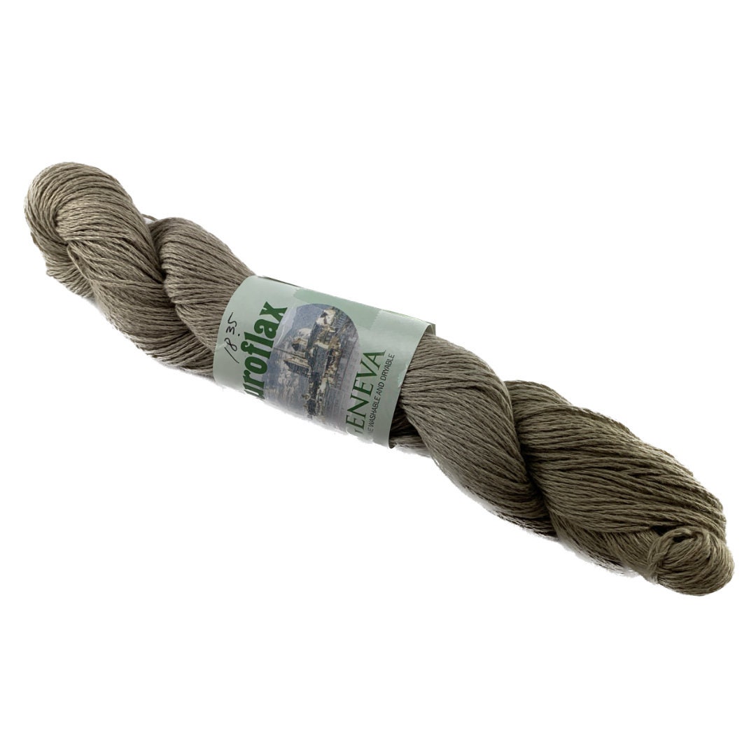 Wet Spun Linen Yarn Soft & Durable Brick Red Spinning and Weaving SU –  The Spinnery Store