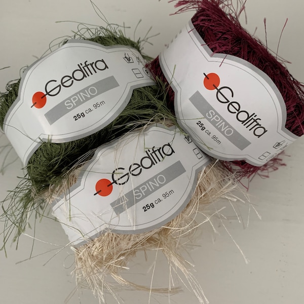 Rare Gedifra Spino Eyelash Yarn | Made in Italy