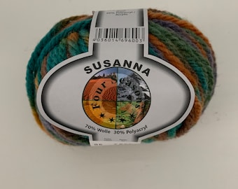 Susanna & Sabrina Vier Jahreszeiten Grundl Multicolor Garn