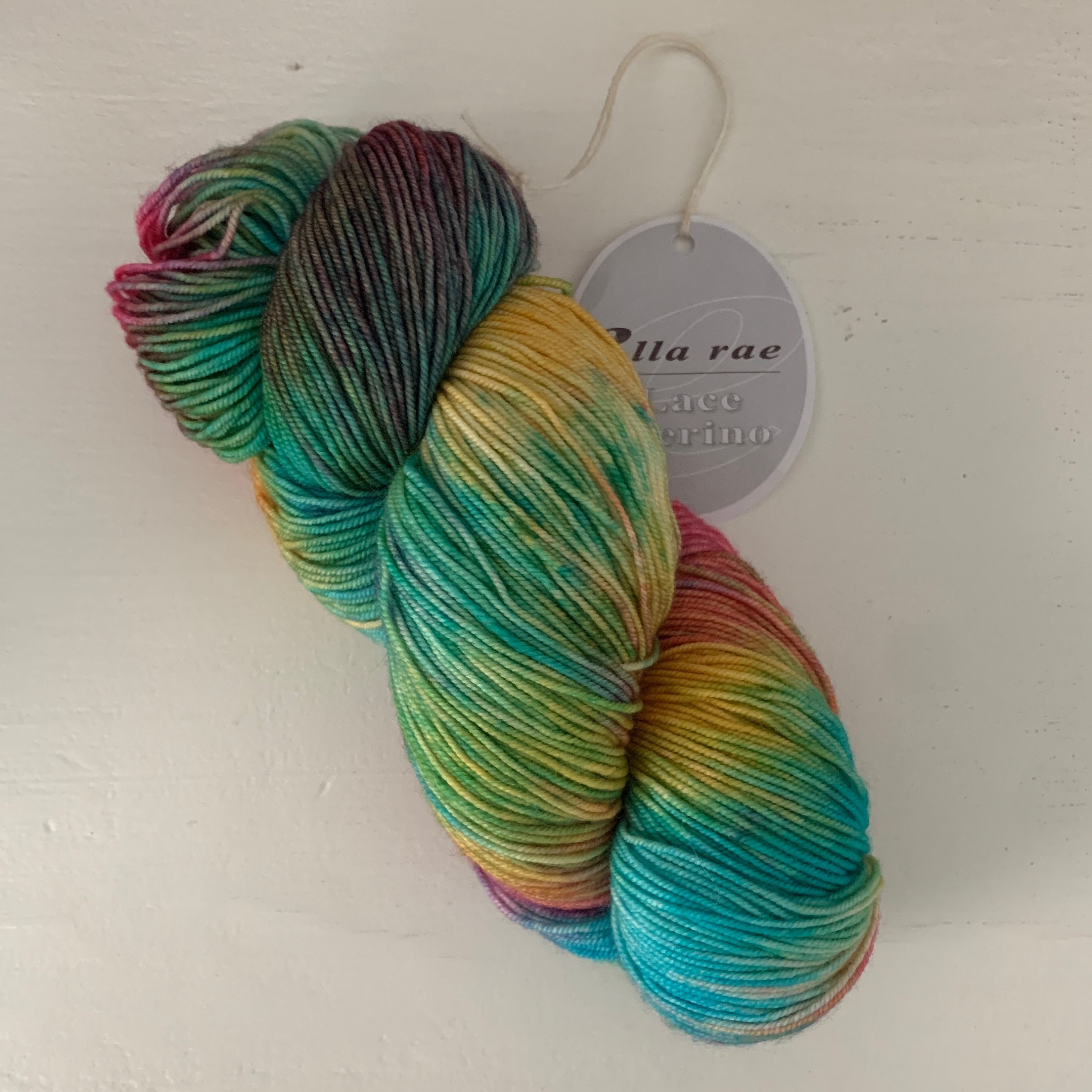 Ella Rae Yarns - Lace Merino Hand Painted - Macaw's Flight 223