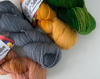Twisted Sisters Jazz Monochrome Variegate DK Merinowolle Feingarn