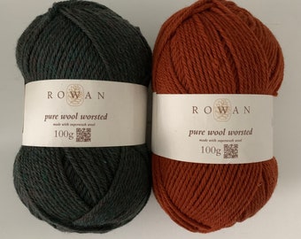 Rowan Kammgarn aus reiner Wolle