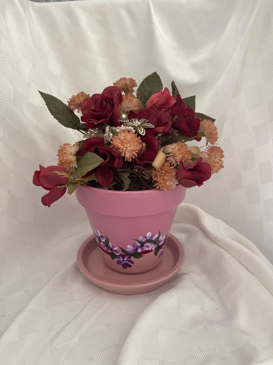 Pot Art Roses This item is unavailable - Etsy