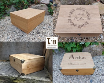 customizable oak box