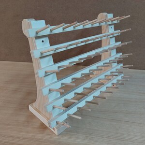Wall display stand for 60 spools image 4