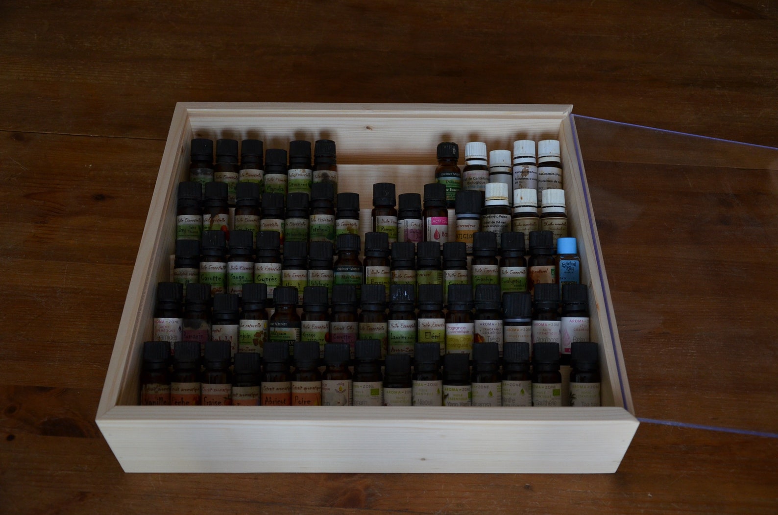 Wooden Box for Essential Oils Etsy