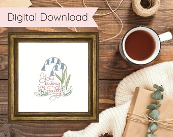 Digital Download - You Belong In Beauty