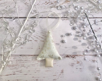 Elegant Pearl Christmas Tree Ornament